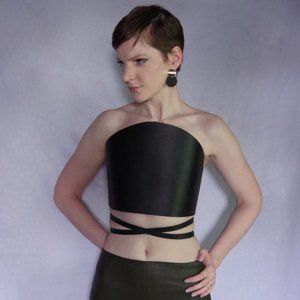 Dehanche-inspired 'Two Ways Corset Belt' - Genuine Leather, handmade!